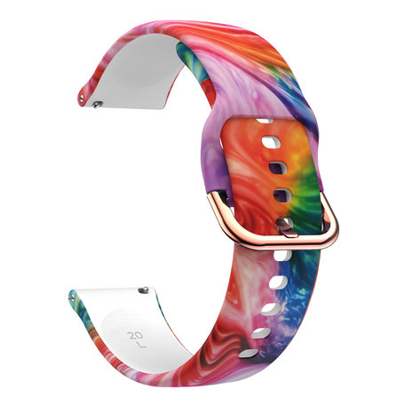 Strap-it® Strap-it Colorful Samsung Galaxy Watch 42mm bandje