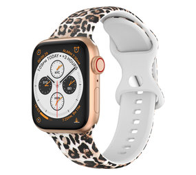 Strap-it® Lucky Leopard Apple Watch bandje