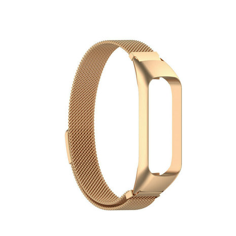Strap-it® Strap-it Samsung Galaxy Fit 2 Milanese band (rosé goud)