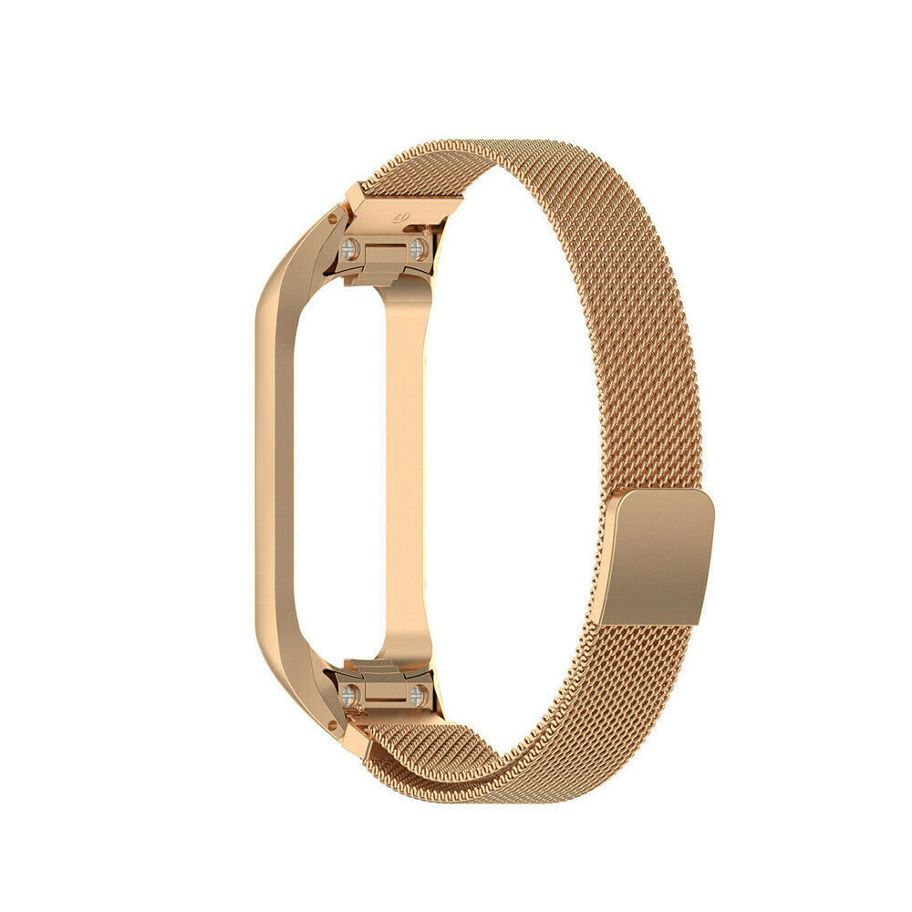 Strap-it® Strap-it Samsung Galaxy Fit 2 Milanese band (rosé goud)