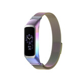 Strap-it® Samsung Galaxy Fit 2 Milanese band (regenboog)