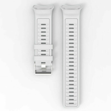 Strap-it® Strap-it Polar Vantage V siliconen bandje (wit)
