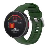 Strap-it® Polar Vantage V2 siliconen bandje (groen)