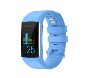 Strap-it® Polar A360 / A370 siliconen bandje (lichtblauw)