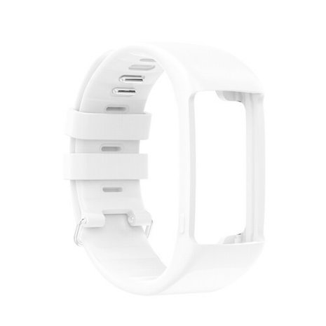 Strap-it® Strap-it Polar A360 / A370 siliconen bandje (wit)