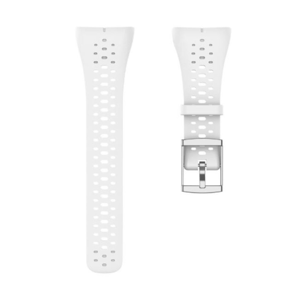 Strap-it® Strap-it Polar M400 / M430 siliconen bandje (wit)