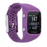 Strap-it® Polar M400 / M430 siliconen bandje (paars)