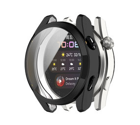 Huawei Watch 3 TPU case zwart Smartwatchbanden