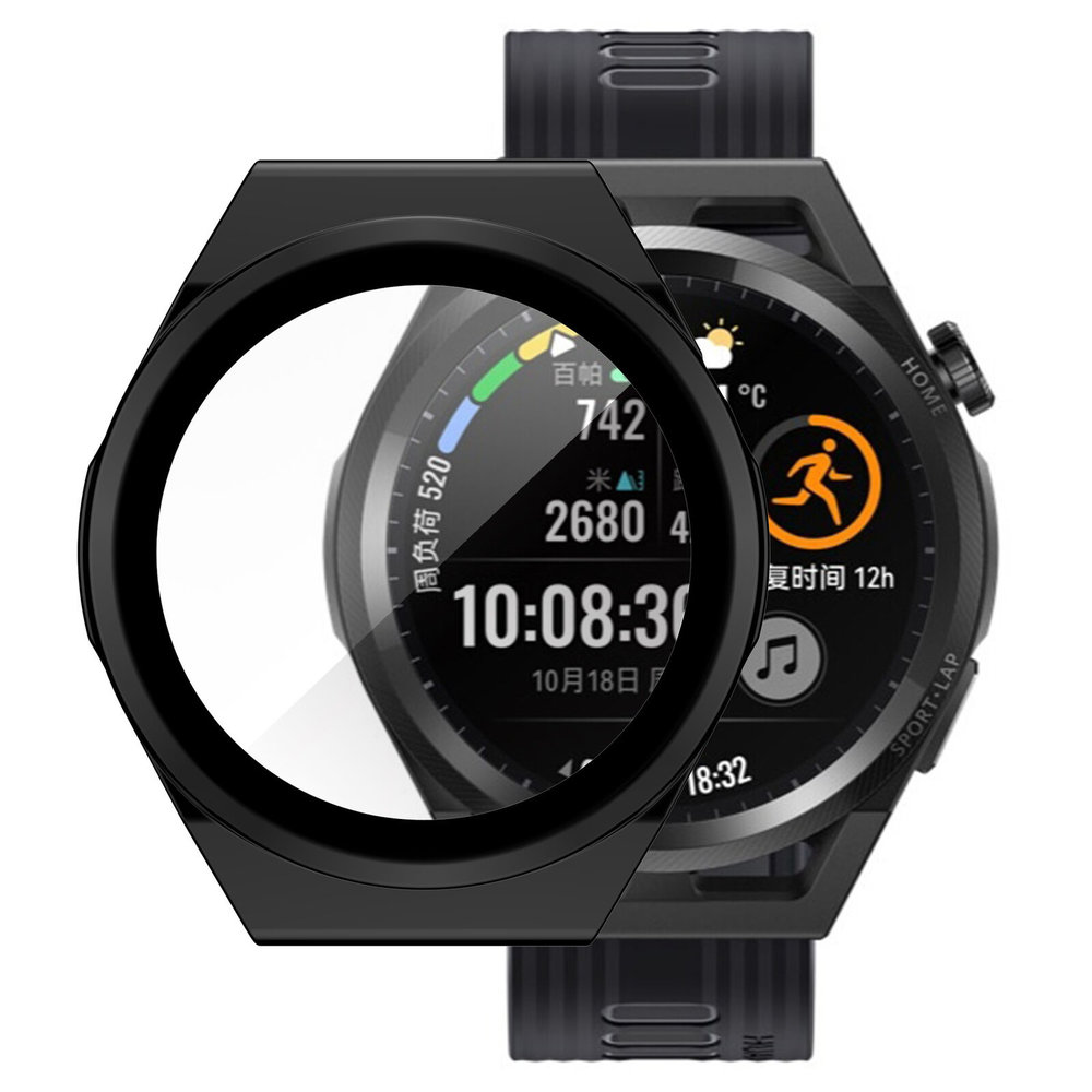 Strap-it® Strap-it Huawei Watch GT Runner TPU case (zwart)