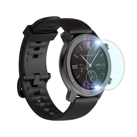 Strap-it® Strap-it Xiaomi Amazfit GTR 42mm screenprotector (glas)