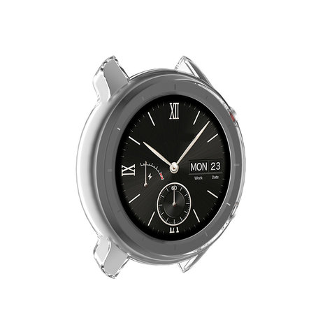 Strap-it® Strap-it Xiaomi Amazfit GTR 42mm TPU case (transparant) Strap-it® Strap-it Xiaomi Amazfit GTR 42mm TPU case (transparant)