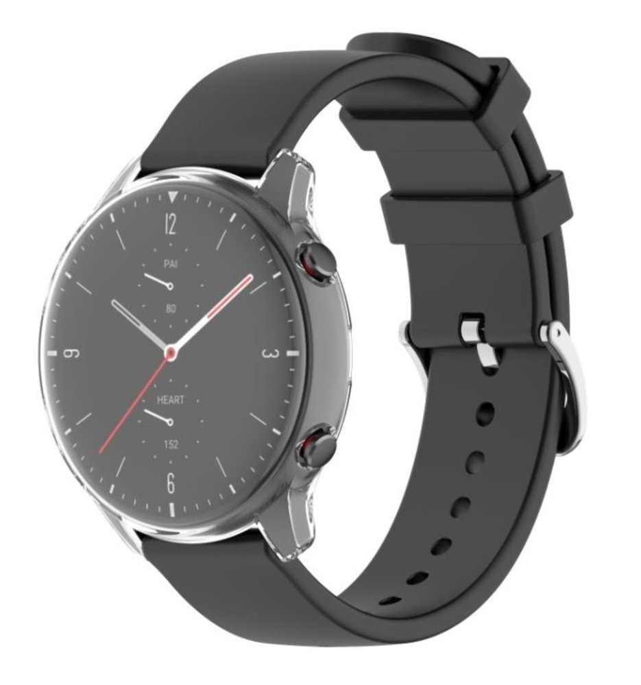 Strap-it® Strap-it Xiaomi Amazfit GTR 2 / 2e TPU case (transparant)
