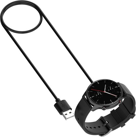 Strap-it® Strap-it Amazfit GTR 2 / 2e -  GTS 2  / 2e / 2 Mini oplader / oplaadkabel