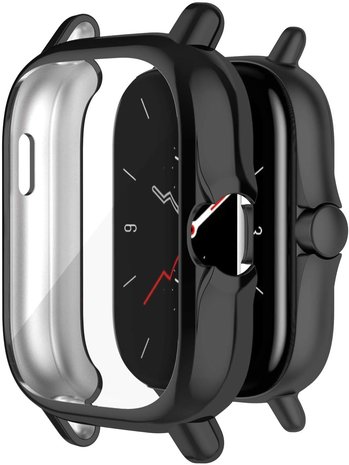 Strap-it® Strap-it Xiaomi Amazfit GTS 2 TPU case (zwart)