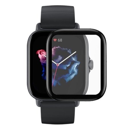 Strap-it® Strap-it Amazfit GTS 3 screen protector full cover Strap-it® Strap-it Amazfit GTS 3 screen protector full cover