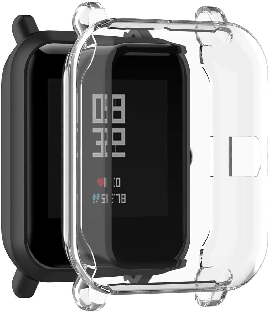 Strap-it® Strap-it Xiaomi Amazfit Bip (Lite) TPU case (transparant)