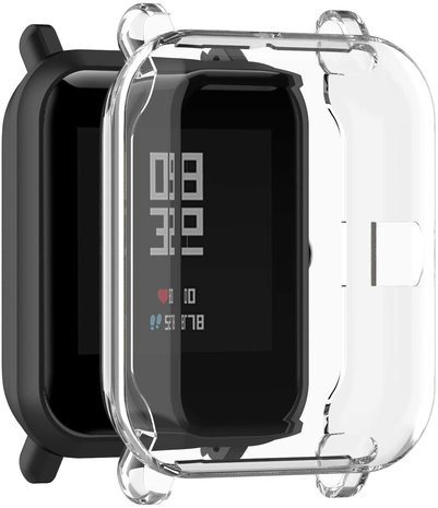 Strap-it® Strap-it Xiaomi Amazfit Bip (Lite) TPU case (transparant)