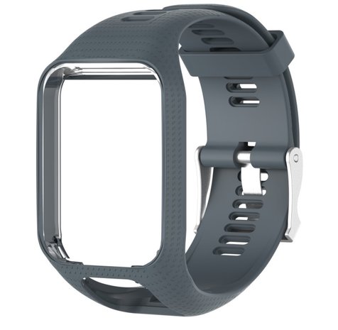 Strap-it® Strap-it TomTom Golfer 2 siliconen bandje (grijs)