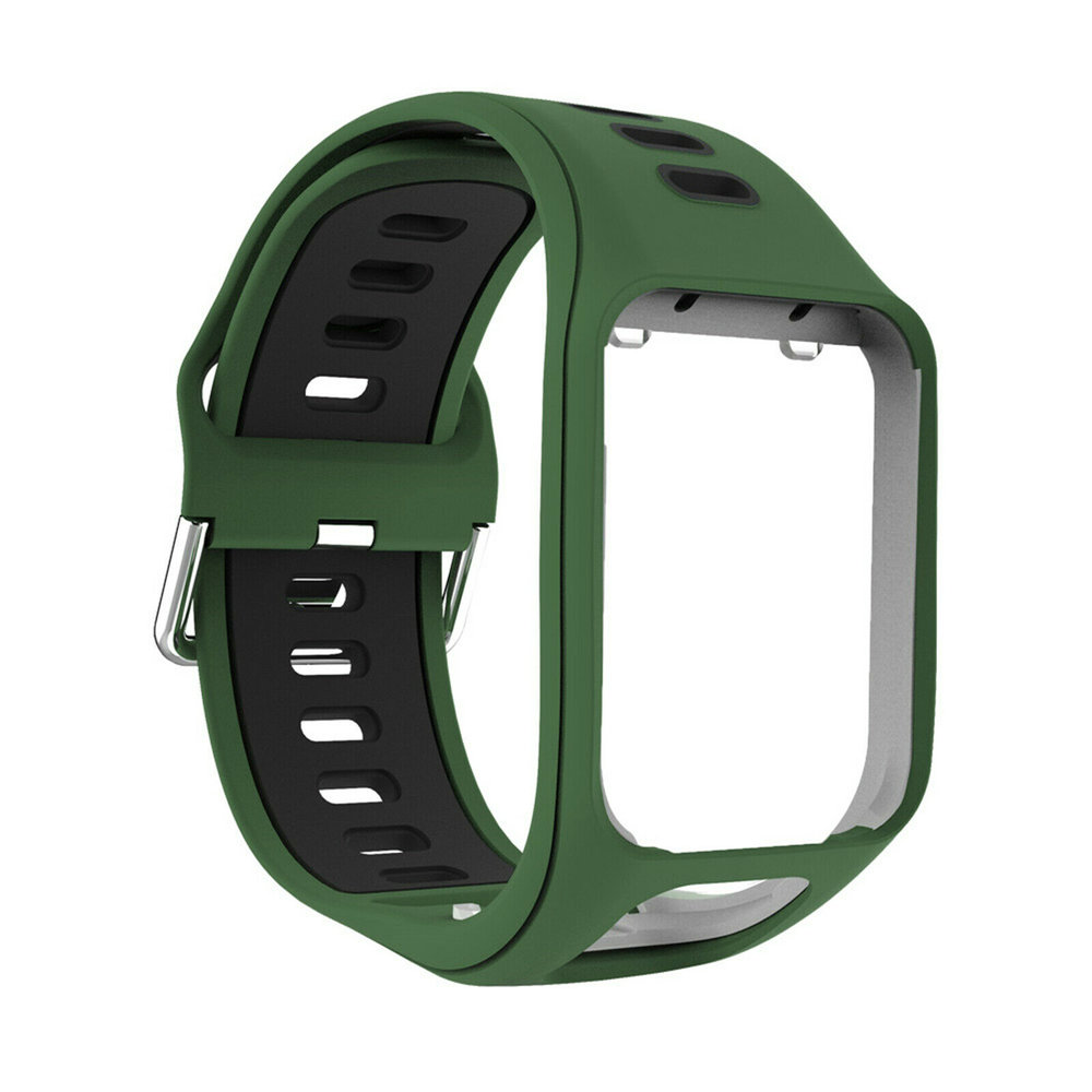 Strap-it® Strap-it TomTom Golfer 2 sport gesp bandje (groen/zwart)