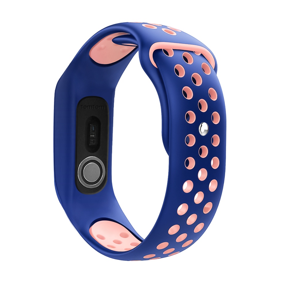 Strap-it® Strap-it TomTom Touch sport bandje (blauw/roze)