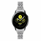 Strap-it® Silver Diamond Samsung Galaxy Watch Active bandje