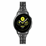 Strap-it® Black Diamond Samsung Galaxy Watch Active bandje