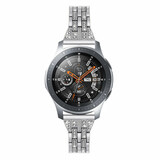 Strap-it® Silver Diamond Samsung Galaxy Watch 46mm bandje
