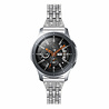 Strap-it® Strap-it Silver Diamond Samsung Galaxy Watch 46mm bandje Strap-it® Strap-it Silver Diamond Samsung Galaxy Watch 46mm bandje