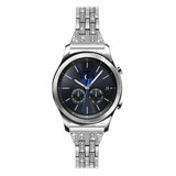 Strap-it® Silver Diamond Samsung Gear S3 bandje