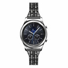 Strap-it® Strap-it Black Diamond Samsung Gear S3 bandje