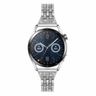 Strap-it® Strap-it Silver Diamond Huawei Watch GT 3 46mm bandje