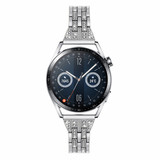 Strap-it® Silver Diamond Huawei Watch GT 3 46mm bandje