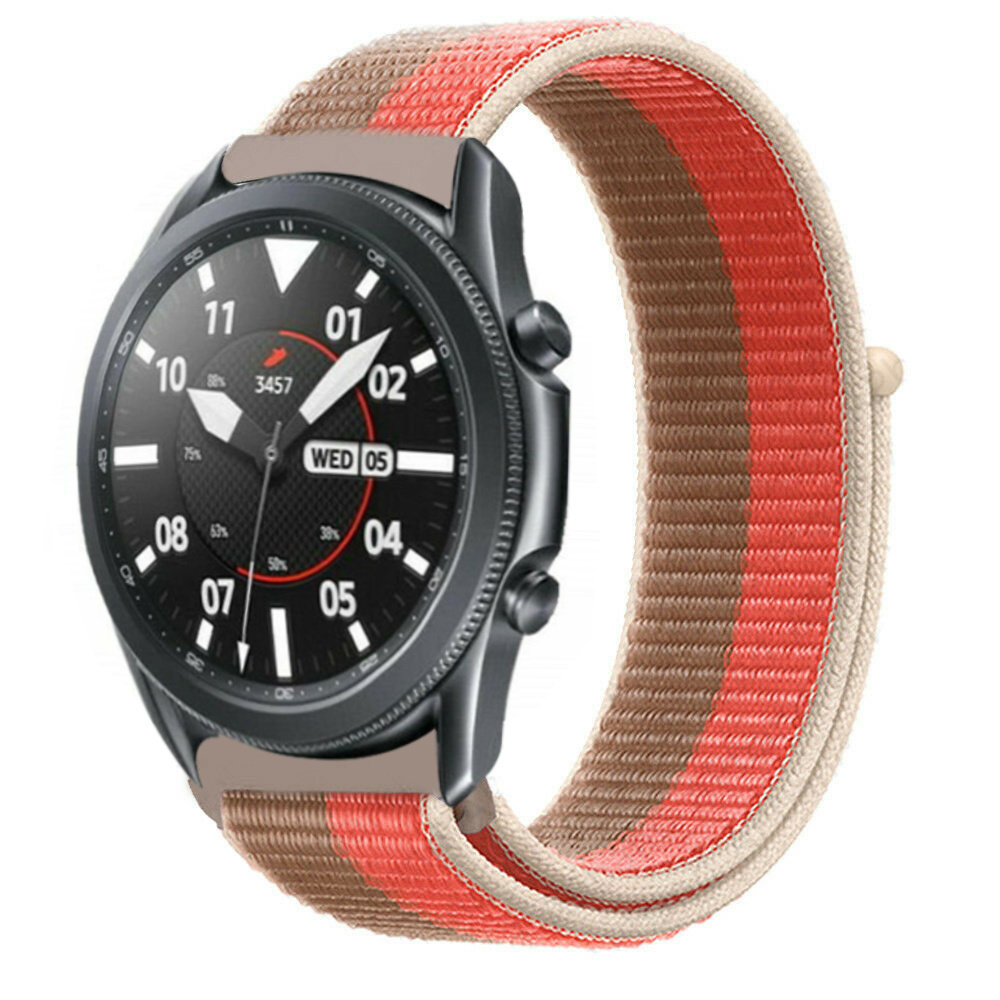 Strap-it® Strap-it Samsung Galaxy Watch 3 45mm nylon band (pink pomelo)