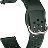 Strap-it® Strap-it Samsung Galaxy Watch 3 - 41mm siliconen bandje met gaatjes (legergroen) Strap-it® Strap-it Samsung Galaxy Watch 3 - 41mm siliconen bandje met gaatjes (legergroen)