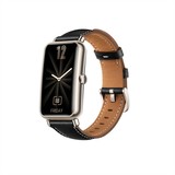 Strap-it® Huawei Watch Fit Mini leren bandje (zwart)