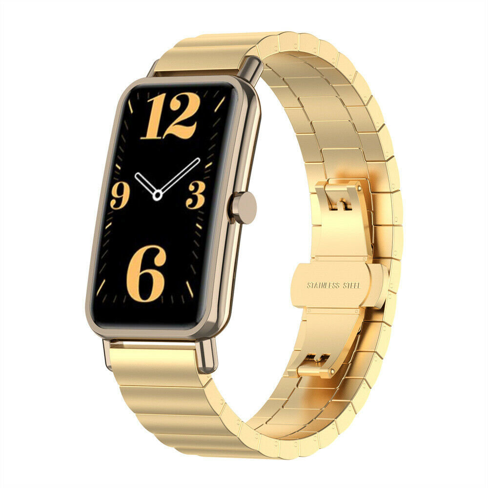 Strap-it® Strap-it Huawei Watch Fit Mini metalen bandje (goud)