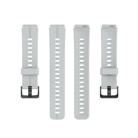 Strap-it® Strap-it Huawei Watch Fit Mini siliconen bandje (grijs)