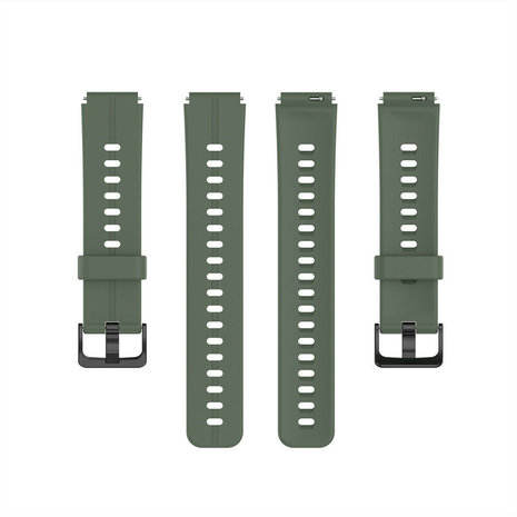 Strap-it® Strap-it Huawei Watch Fit Mini siliconen bandje (groen)