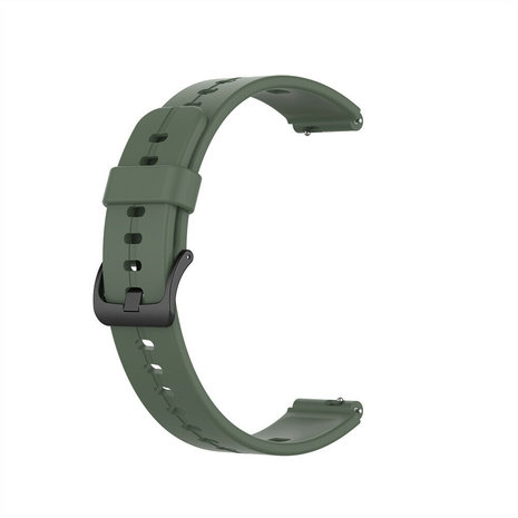 Strap-it® Strap-it Huawei Watch Fit Mini siliconen bandje (groen)
