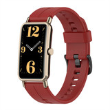 Strap-it® Huawei Watch Fit Mini siliconen bandje (rood)