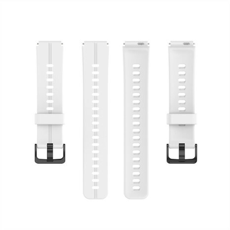 Strap-it® Strap-it Huawei Watch Fit Mini siliconen bandje (wit)