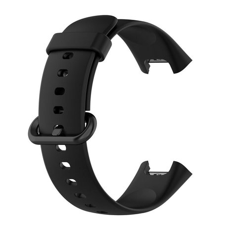 Strap-it® Strap-it Redmi Watch 2 (Lite) siliconen bandje (zwart)