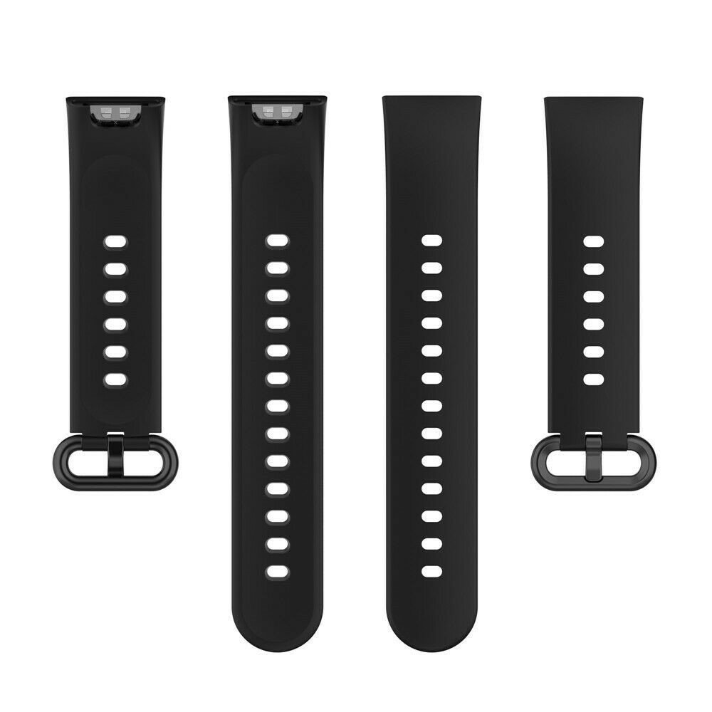 Strap-it® Strap-it Redmi Watch 2 (Lite) siliconen bandje (zwart)