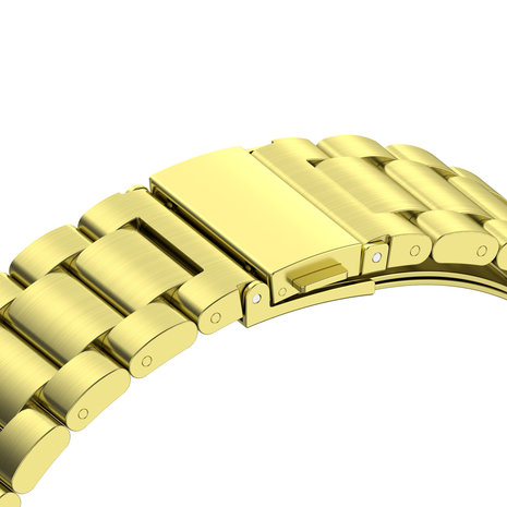 Strap-it® Strap-it Redmi Watch 2 Lite stalen band (goud) Strap-it® Strap-it Redmi Watch 2 Lite stalen band (goud)