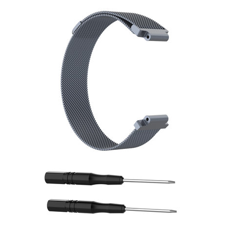 Strap-it® Strap-it Garmin Forerunner 735xt Milanese band (space grey) Strap-it® Strap-it Garmin Forerunner 735xt Milanese band (space grey)