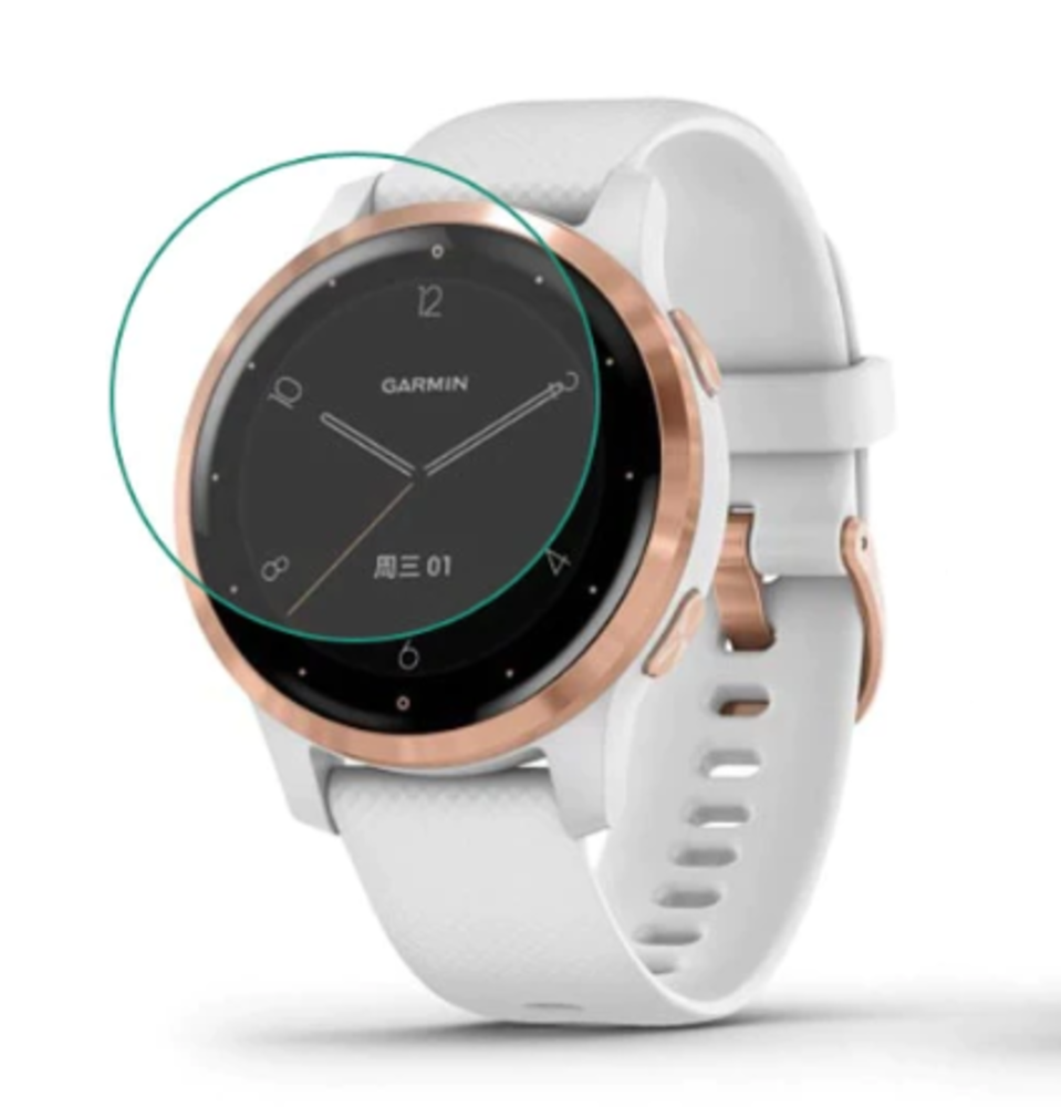 Garmin Vivoactive 4s screen protector (glas) Smartwatchbanden.nl