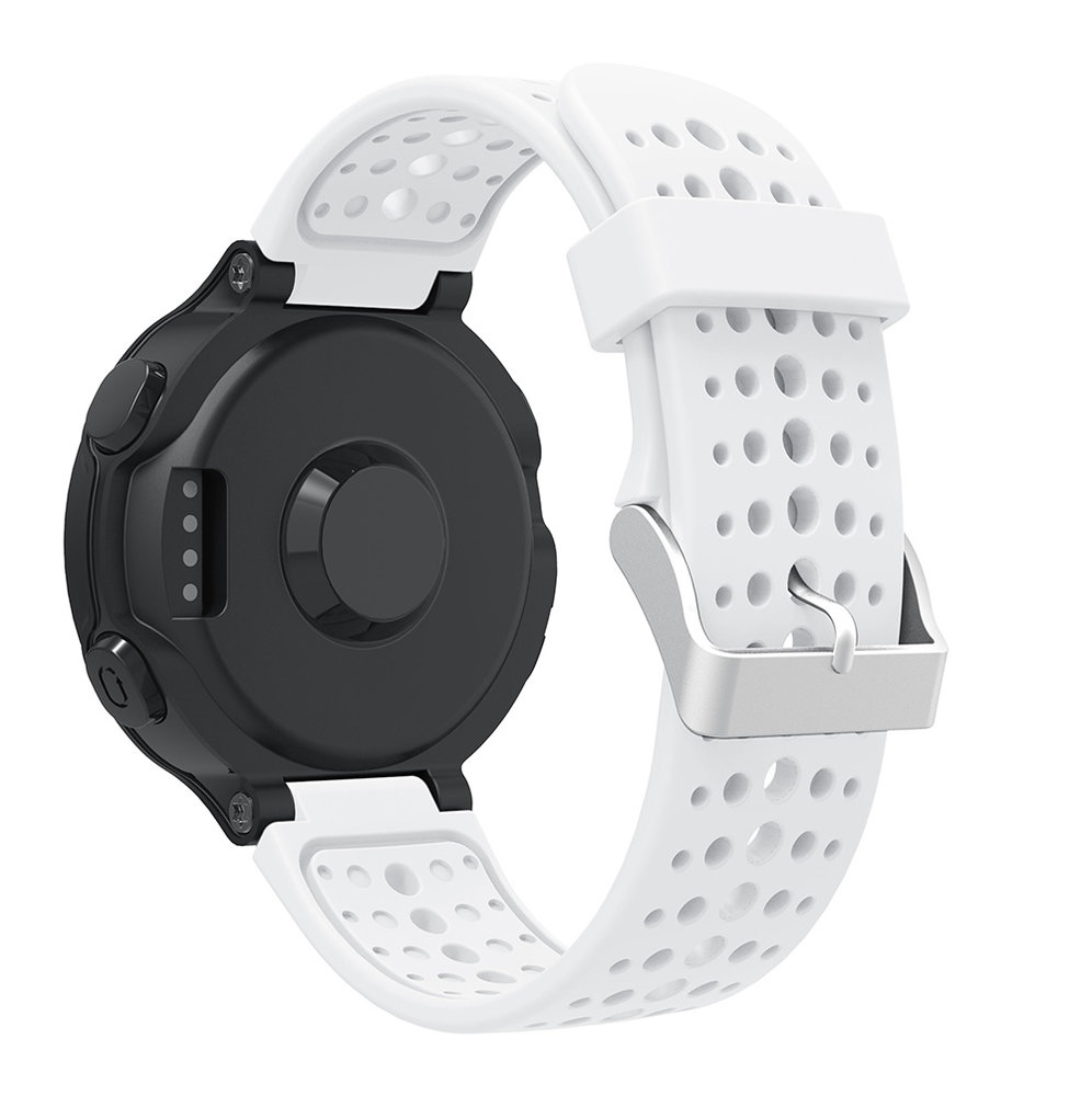 Strap-it® Strap-it Garmin Forerunner 735xt siliconen bandje (wit)