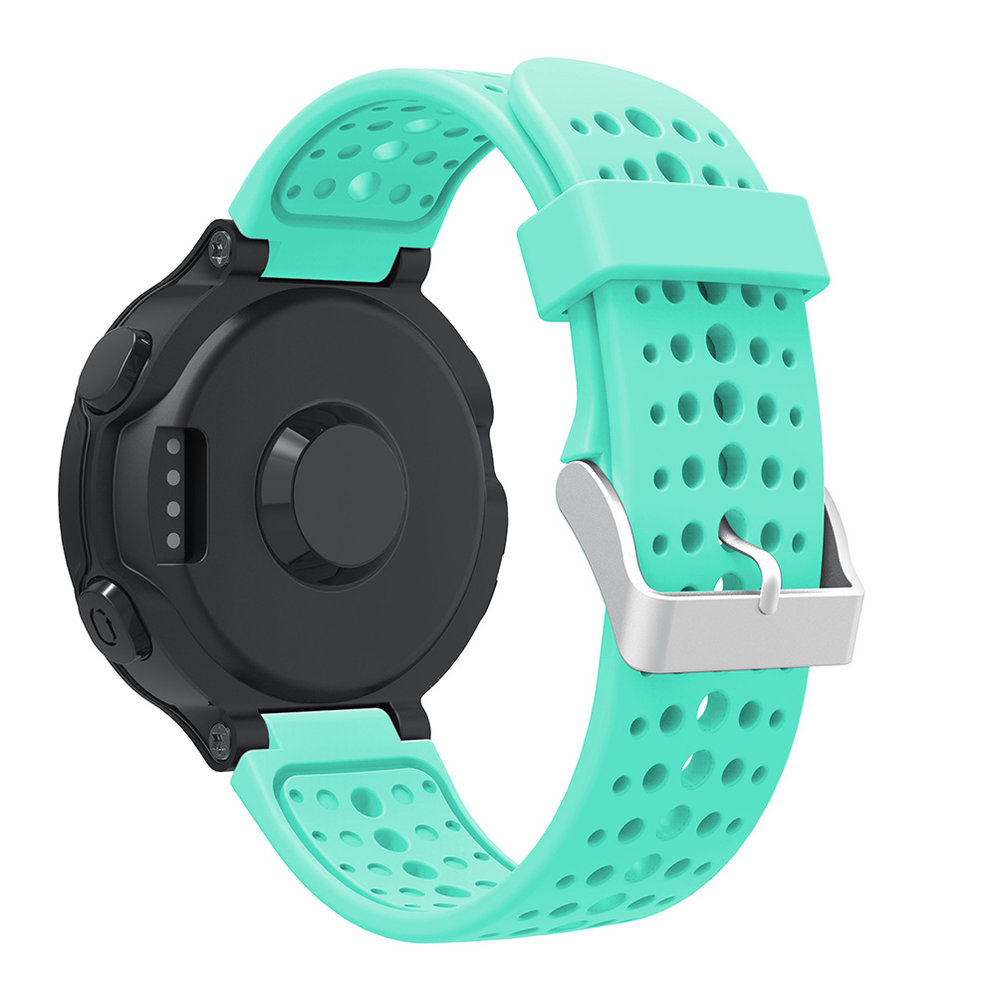 Strap-it® Strap-it Garmin Forerunner 735xt siliconen bandje (aqua)