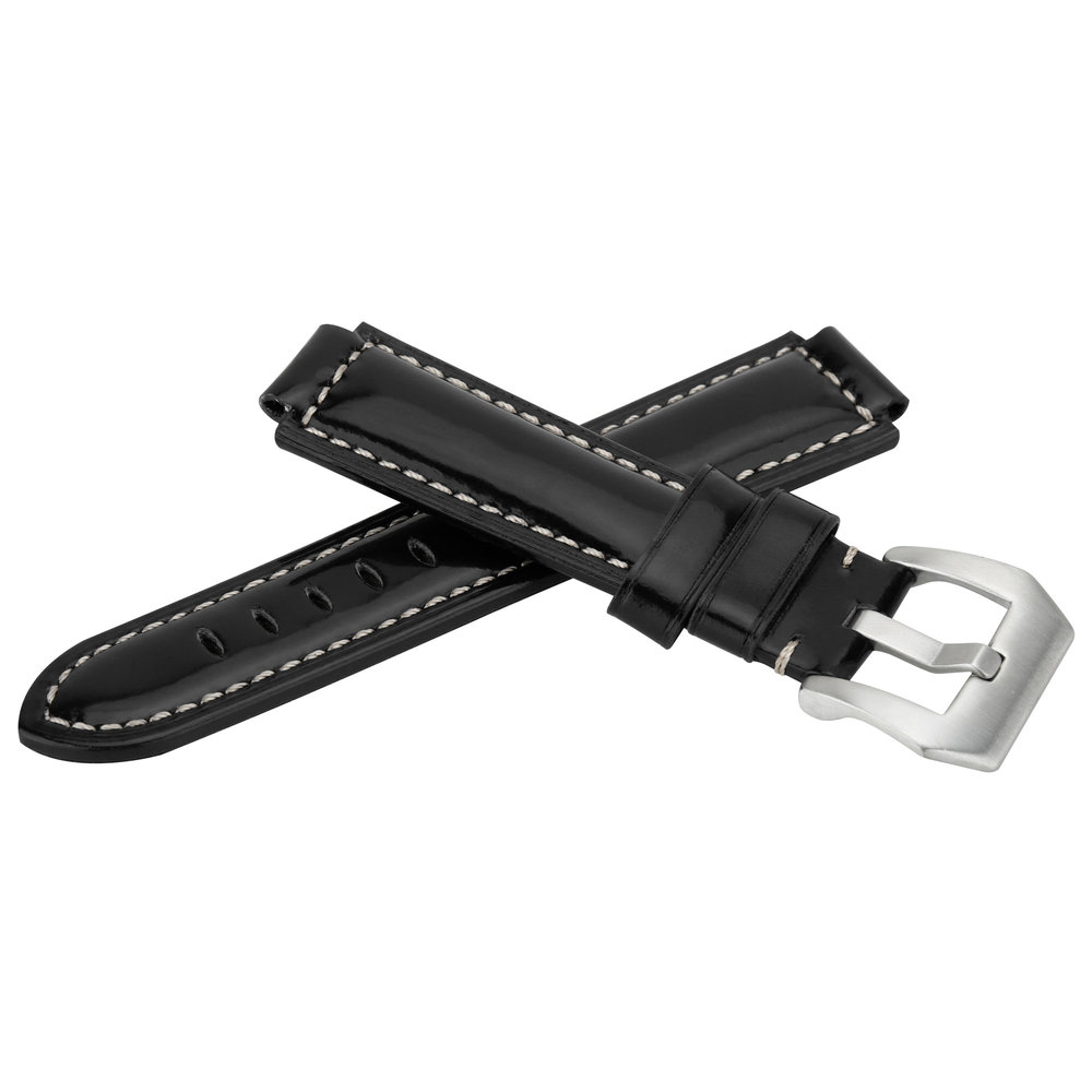 Strap-it® Strap-it Garmin Forerunner 735xt leren bandje (zwart) Strap-it® Strap-it Garmin Forerunner 735xt leren bandje (zwart)