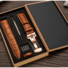 Strap-it® Strap-it Samsung Galaxy Watch 4 Classic 42mm luxe leren bandje (bruin) Strap-it® Strap-it Samsung Galaxy Watch 4 Classic 42mm luxe leren bandje (bruin)